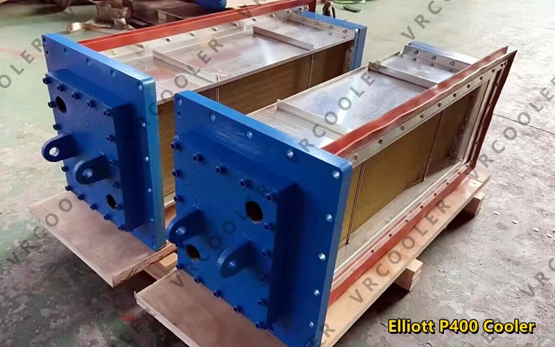 Elliott P400 Cooler FP0503-1 First stage intercoolerFP0502-1 Second stage intercooler 1 Elliott P400 Cooler FP0503-1 First stage intercoolerFP0502-1 Second stage intercooler 1
