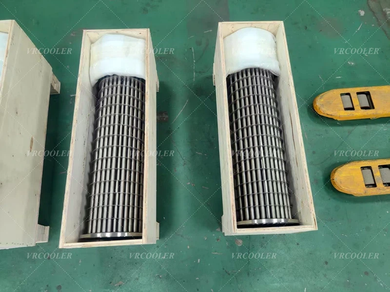 Atlas Copco ZR250 Air Compressor Intercooler and Aftercooler Atlas Copco ZR250 Air Compressor Intercooler and Aftercooler